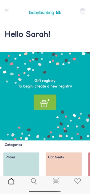 baby bunting gift registry