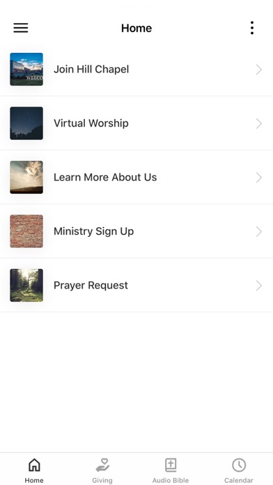 Screenshot #1 pour Hill Chapel Baptist Church