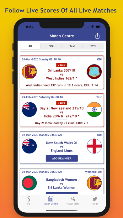 Cricket Fever - Live Cricket screenshot 3
