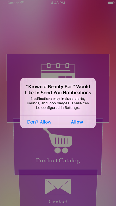 Krown'd Beauty Bar screenshot 2