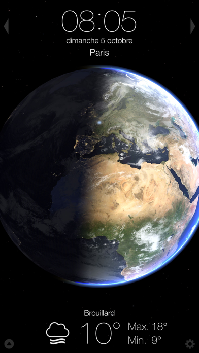 Living Earth - Clock & Weather Living Earth - Clock & Weather