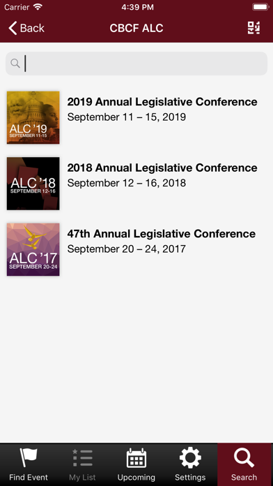 Annual Legislative Conference screenshot 2