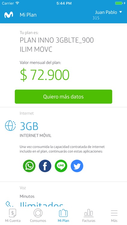 Mi Movistar Colombia screenshot-3
