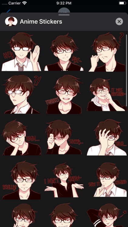 iStickers: Anime Stickers