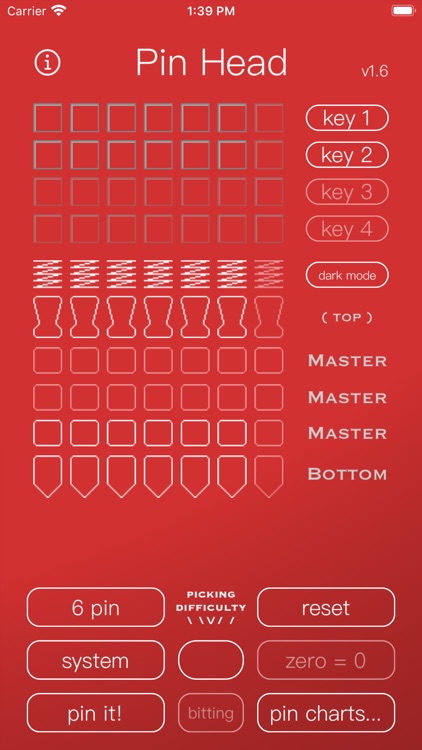 Pin Head - Lock Cylinder Calc