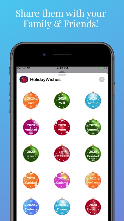 Holiday Wishes Stickers screenshot-3