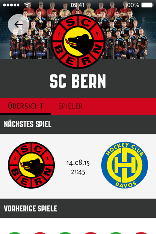 SC Bern screenshot 3