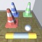 Destroy the road cones that fills the room