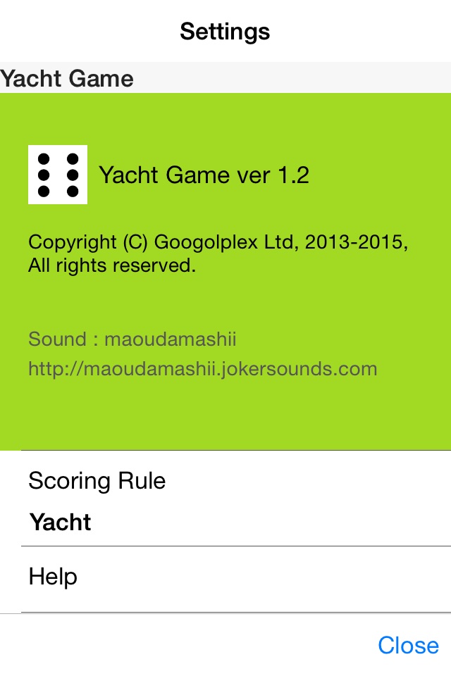 Yacht Game screenshot 3