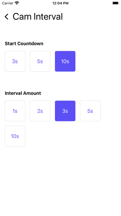 Cam Interval screenshot 3