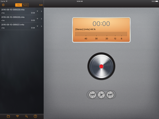 RecorderHQ - Audio recorder for cloud drive screenshot