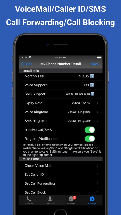 TalkTT-Call/SMS & Phone Number screenshot 4