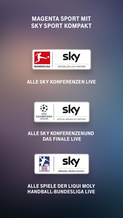 MagentaSport – DEL, BBL live