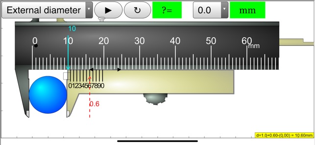 Vernier Calipers Simulator Pro(圖6)-速報App