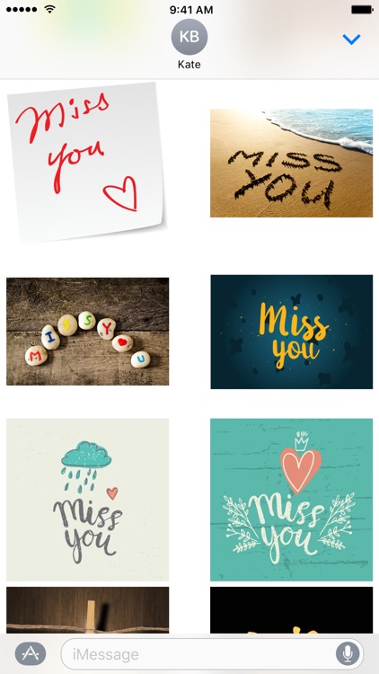 I Miss You Stickers screenshot-3