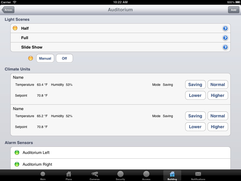 KH Control Terminal for iPad screenshot 4