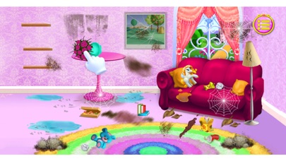 screenshot of Princess Messy House Cleaning 5