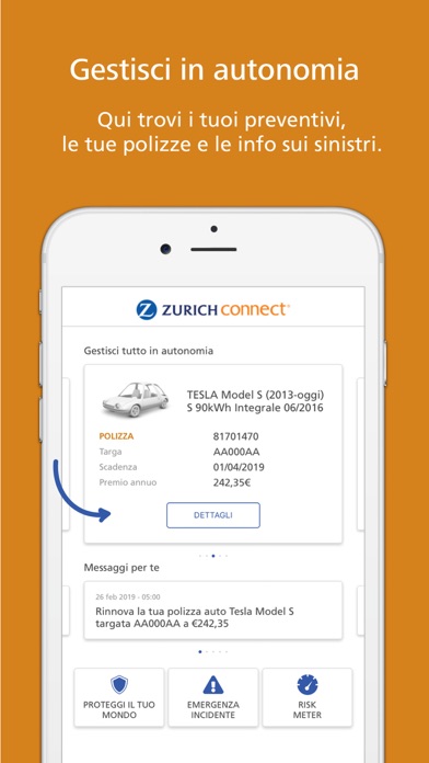 Zurich Connect Assicurazione screenshot 2