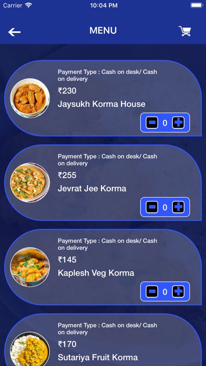 Korma Order Service screenshot-4