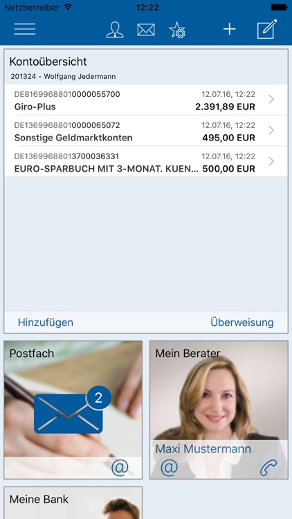 SÜDWESTBANK Banking screenshot-0