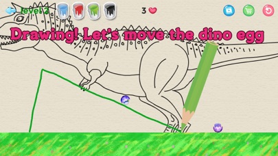 Dino line Draw - Drawing Game screenshot 3