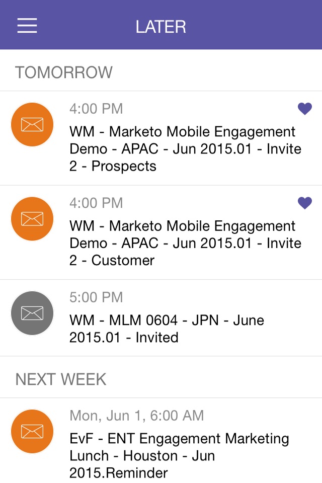 Marketo Moments screenshot 2