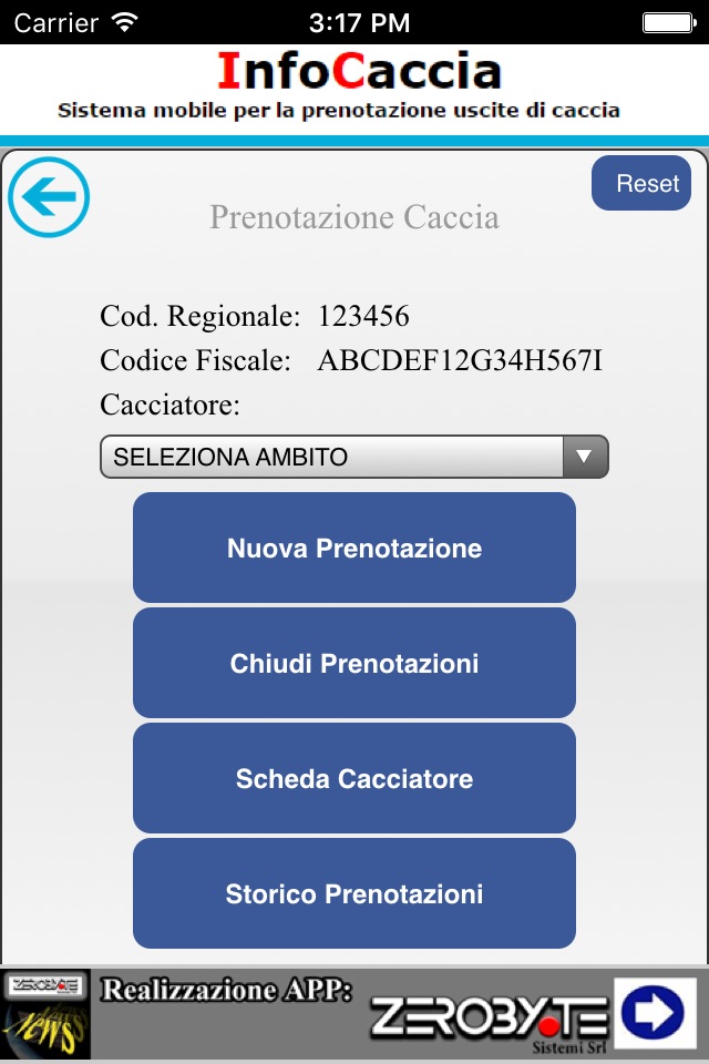 Info Caccia screenshot 4
