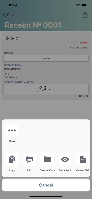 Receipts: create, print & mail(圖4)-速報App