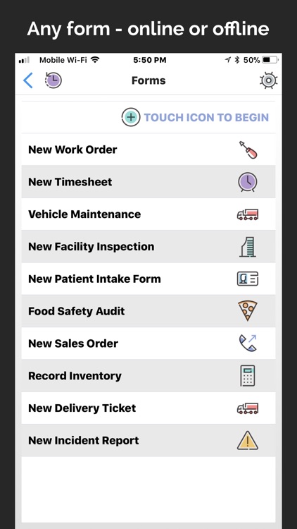 Forms On Fire - Mobile Forms
