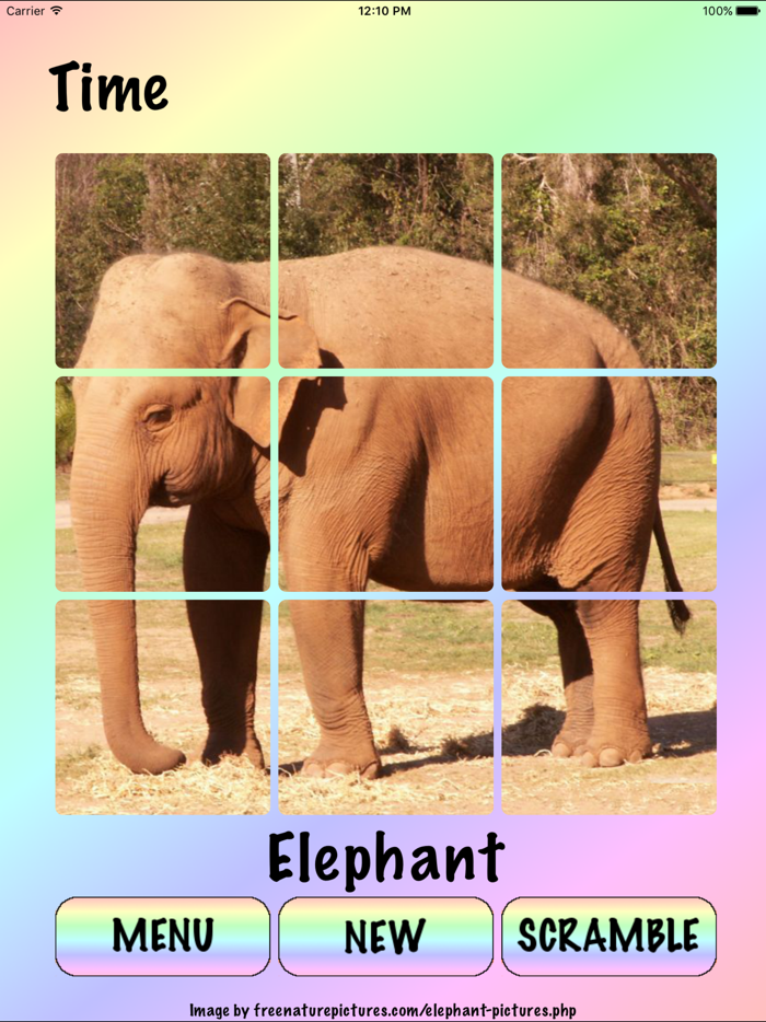 Animal - Sliding Square Puzzle