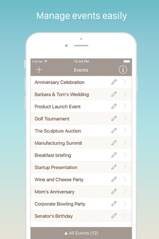 Guest List Organizer. screenshot 4