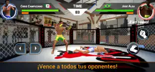 Captura de Pantalla 2 MMA Fighting - Pelea Real iphone