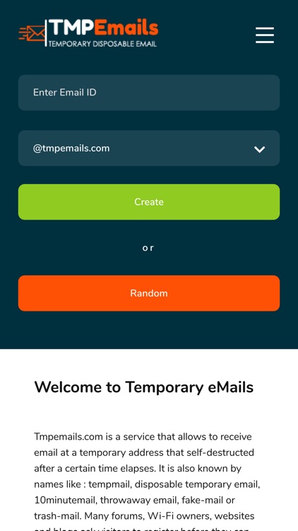 Temp Mail - Disposable Email