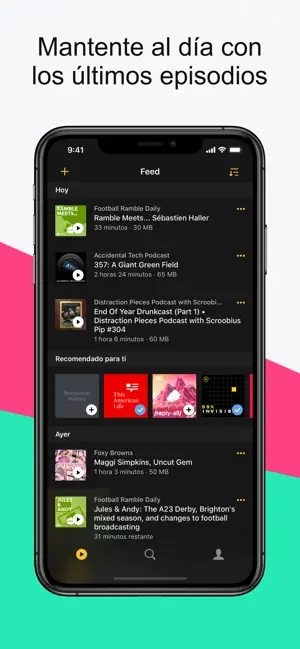 Captura 1 Acast - Podcast Player iphone