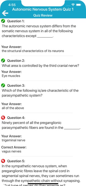 Nervous System Quizzes(圖6)-速報App