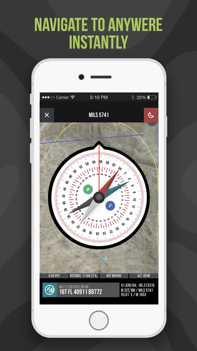 Tactical NAV - GPS Navigation App For Military and First Responders Screenshot 8