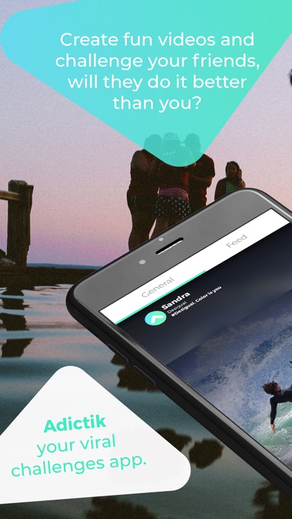 Adictik - Viral challenges app