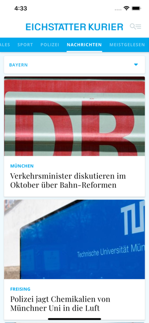 DK News - DONAUKURIER Mobil(圖6)-速報App