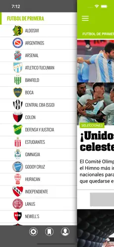 Screenshot 4 Olé: deportes 24hs iphone
