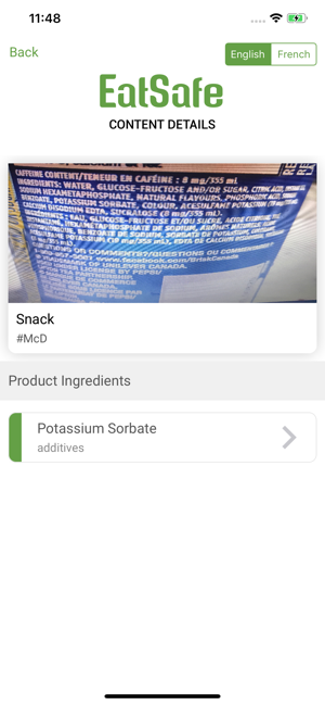 EatSafe: Food Safety App