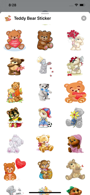 Teddy Bear Sticker(圖4)-速報App