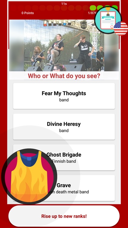 HEAVY METAL & ROCK Quiz screenshot-3