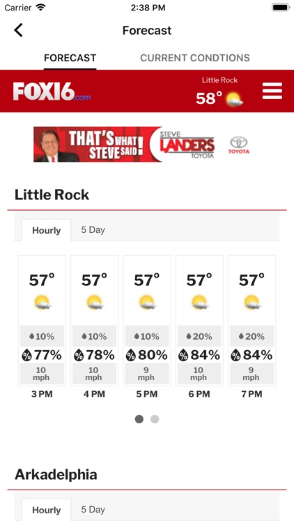 KLRT Fox 16 Weather Fox16.com