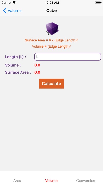Area Volume and Conversion screenshot-7