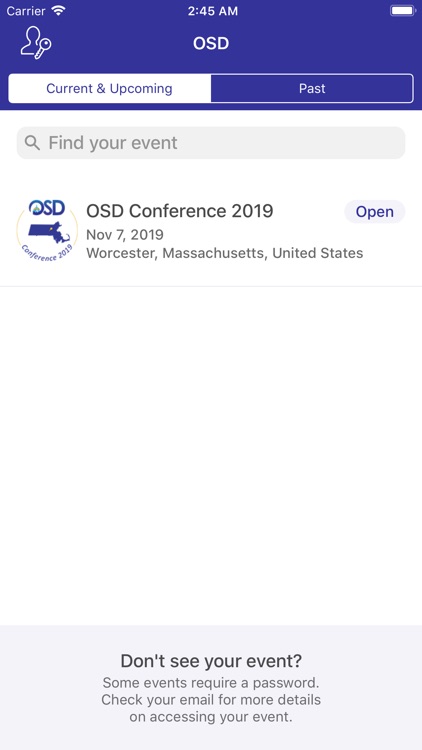 OSD Conference