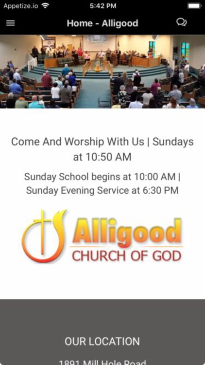 Alligood Church of God