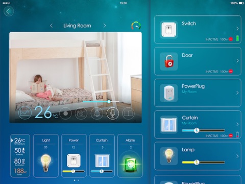 mCamView Z+ for iPad - náhled