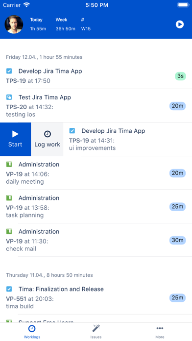 How to cancel & delete Tima - Jira Timer & Worklogs from iphone & ipad 1