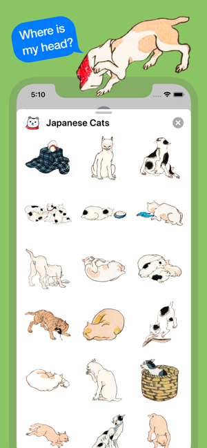 Japanese Cat Stickers(圖4)-速報App