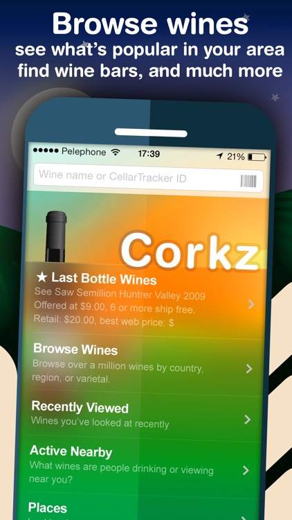 Corkz: Wine Reviews and Cellar screenshot-0